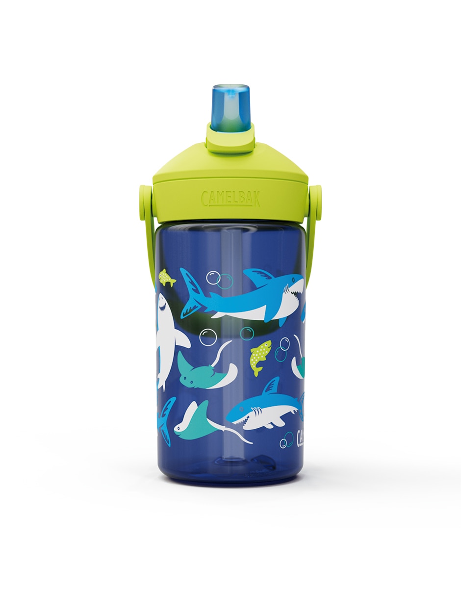 Botella de agua Thrive Straw Kids con tapa flip top 2