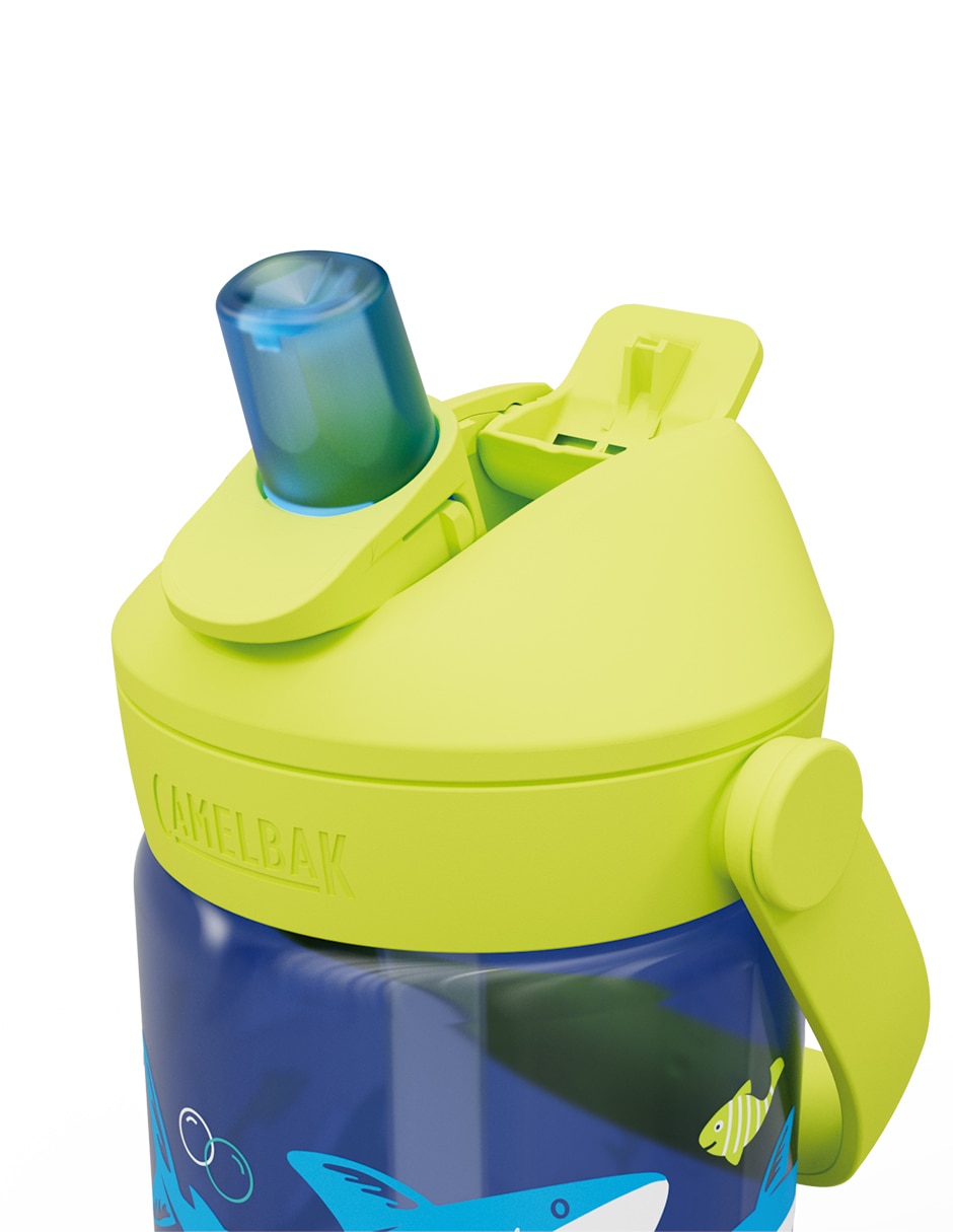Botella de agua Thrive Straw Kids con tapa flip top 3