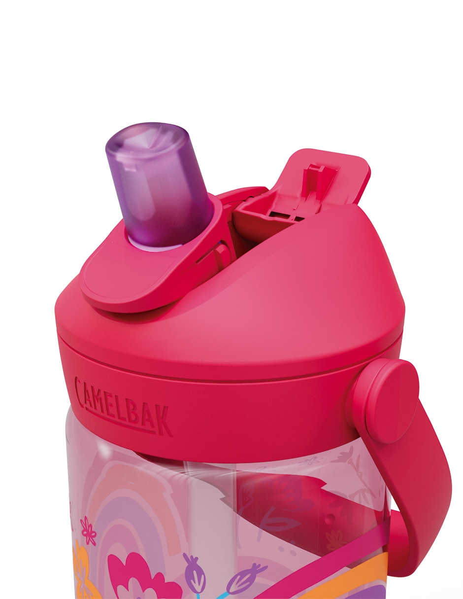 Botella de agua Thrive Straw Kids con tapa flip top 3
