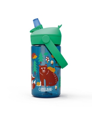 Botella de agua Thrive Straw Kids con tapa flip top