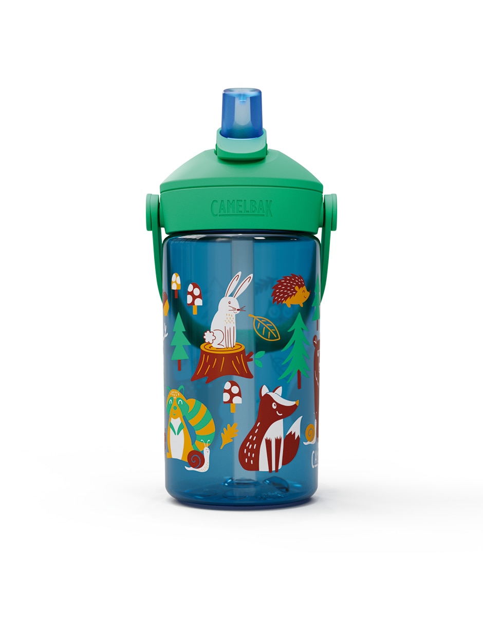 Botella de agua Thrive Straw Kids con tapa flip top 2