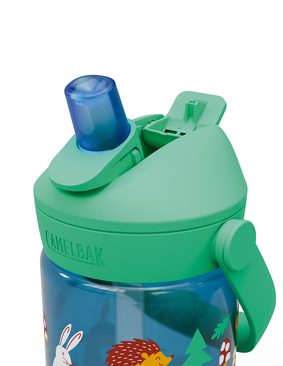Botella de agua Thrive Straw Kids con tapa flip top 3