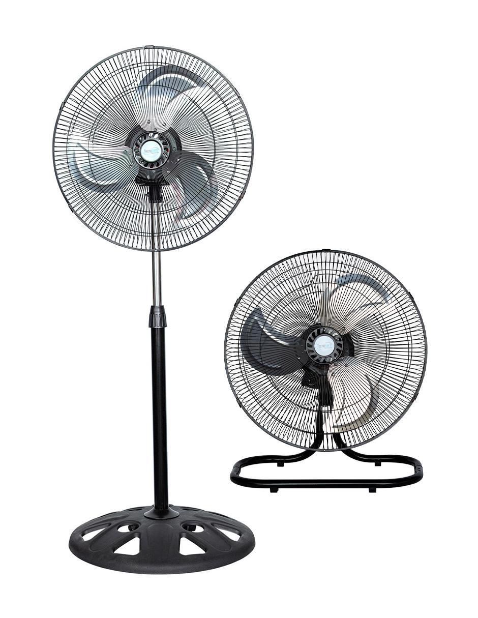 VENTILADOR DE PEDESTAL VENT-182, NEGROO 1