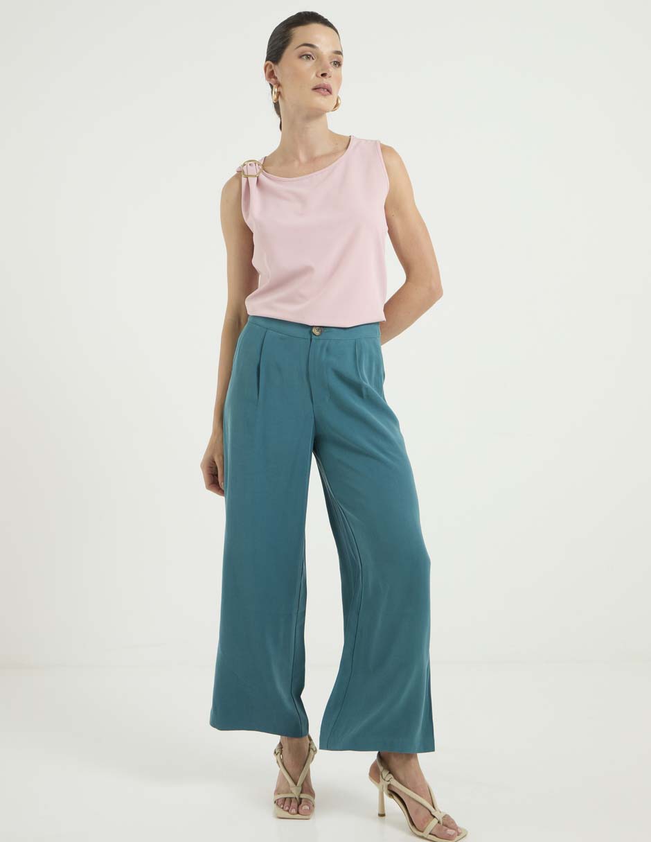 Pantalón acampanado para mujer 3