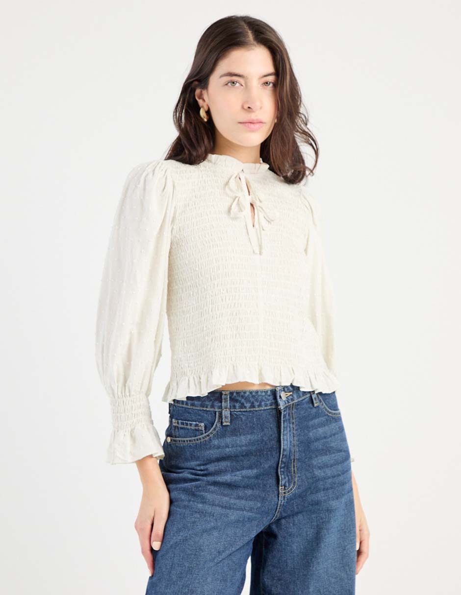 Blusa manga larga para mujer Blusa manga larga para mujer