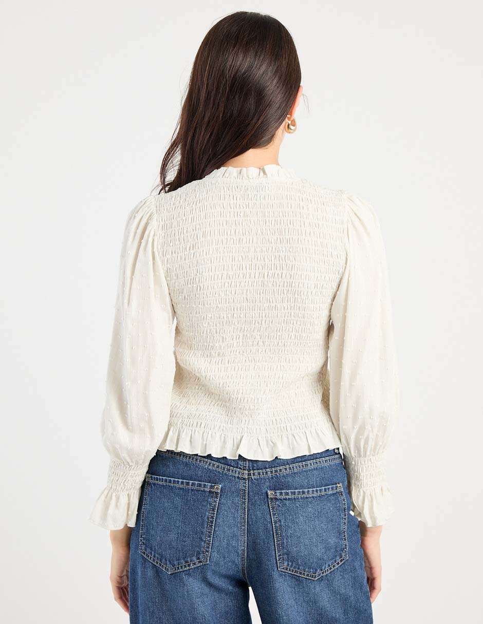 Blusa manga larga para mujer 2