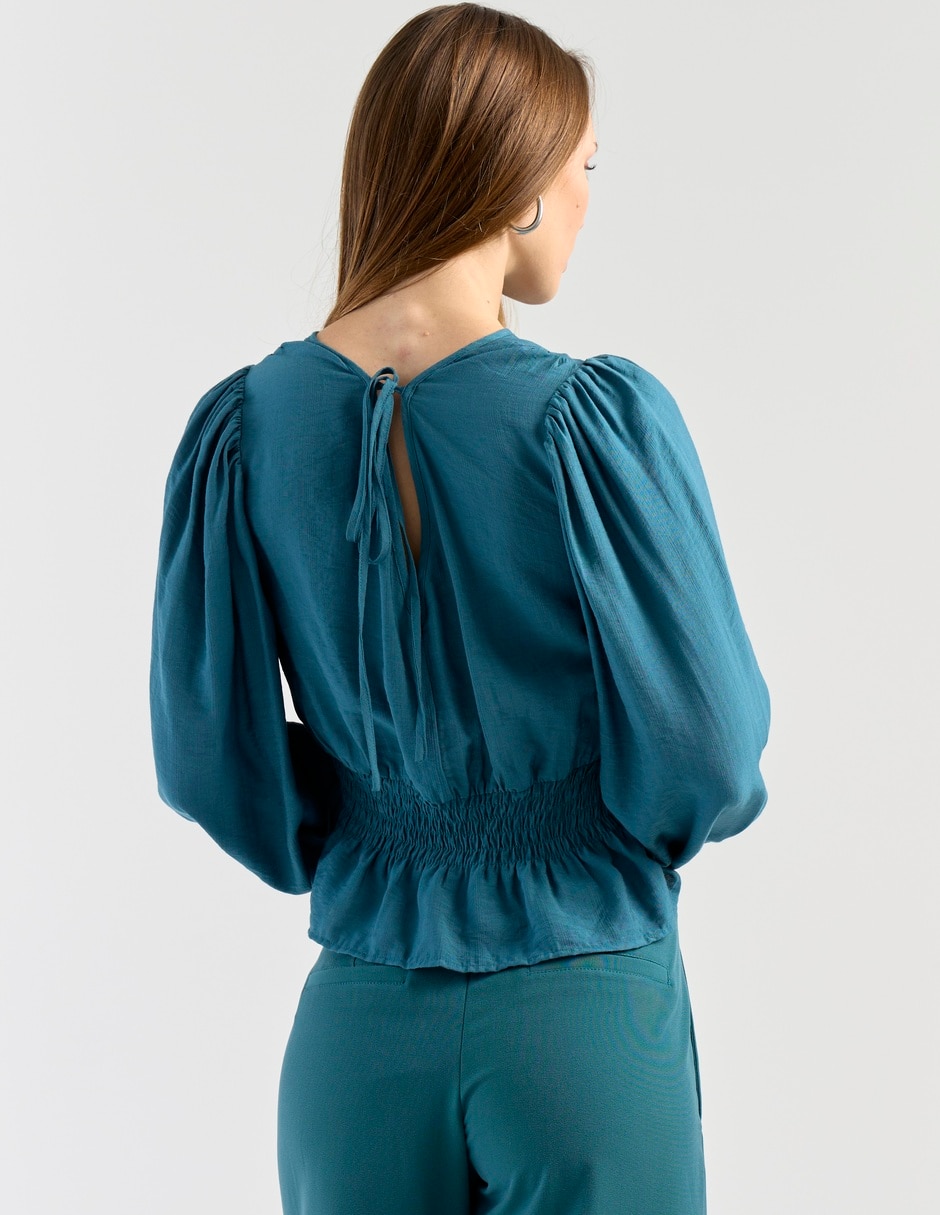 Blusa manga larga para mujer 5