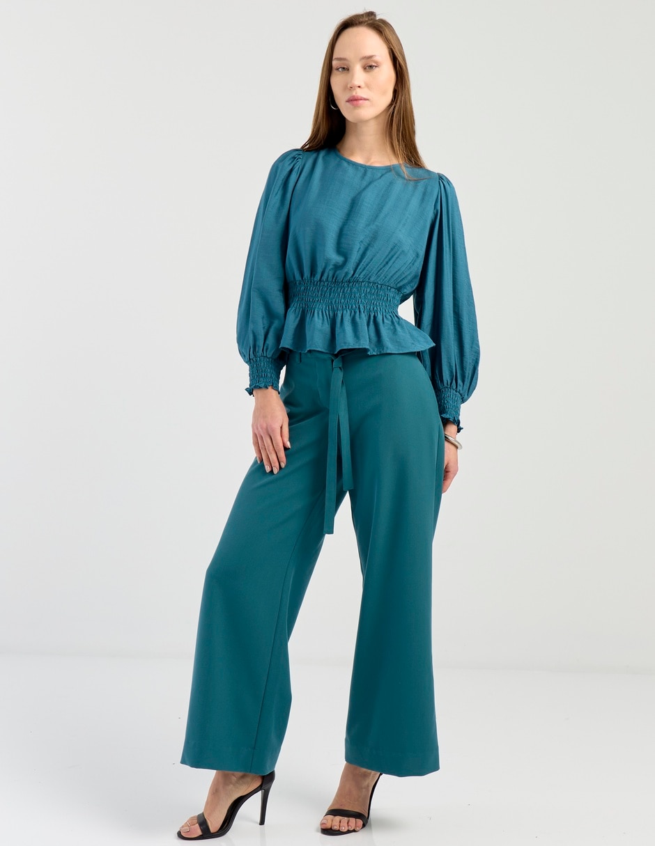 Blusa manga larga para mujer 6