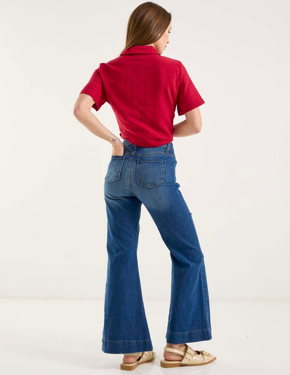 Jeans campana para mujer 4