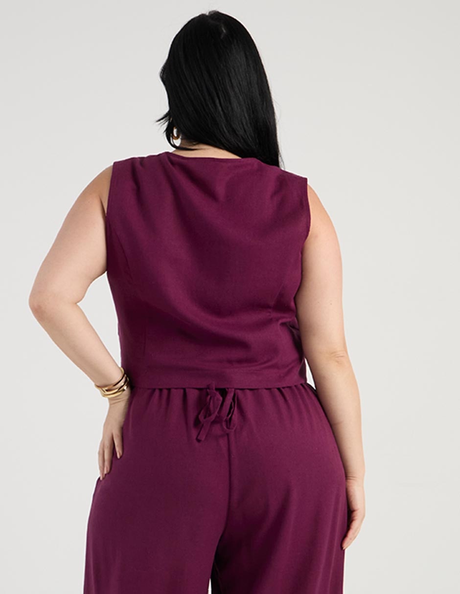 Chaleco de algodón para mujer 4