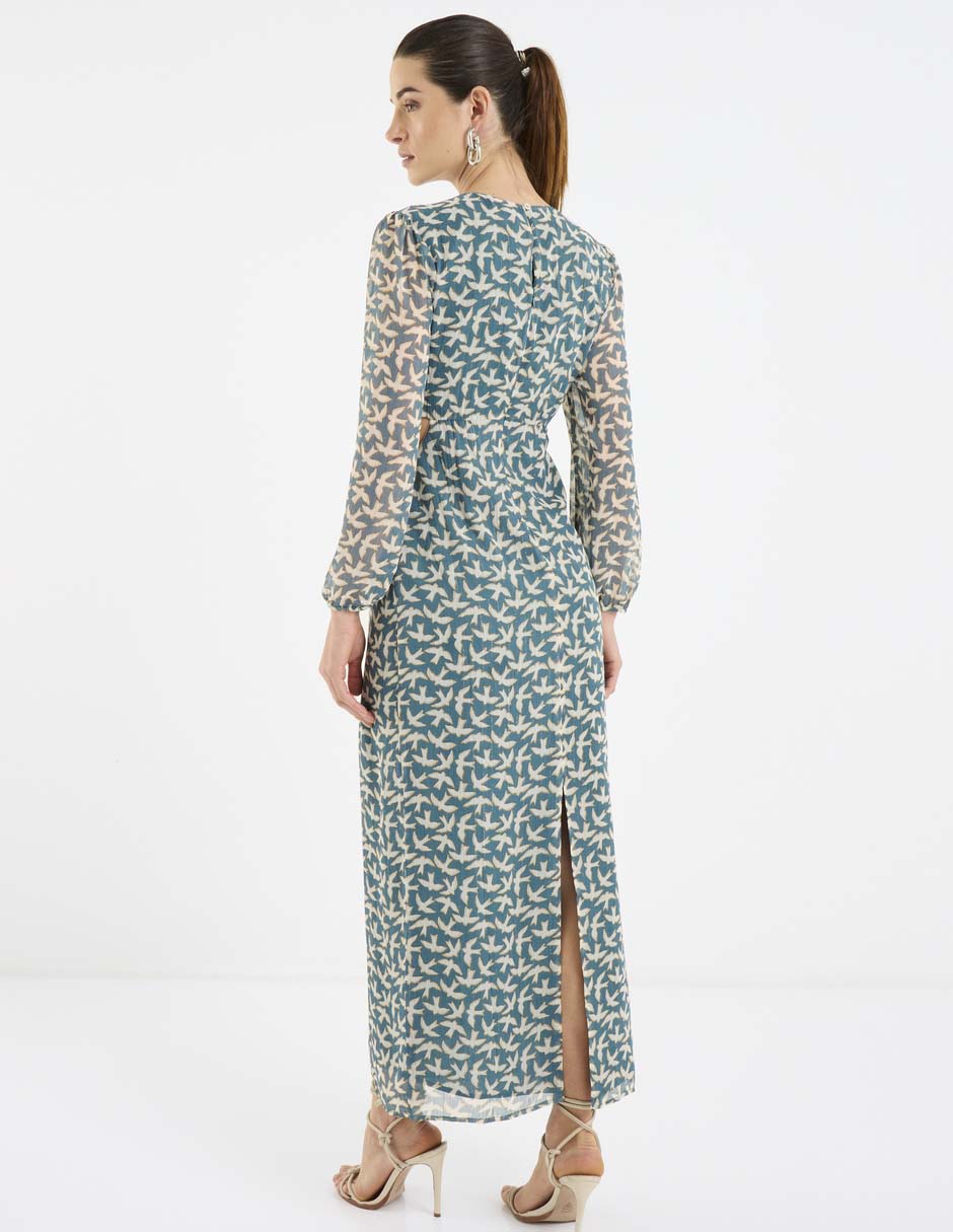 Vestido largo casual para mujer