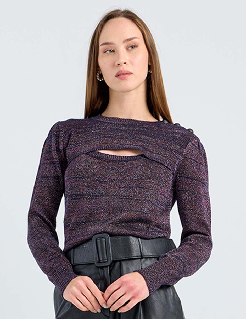 Blusa manga larga para mujer 1
