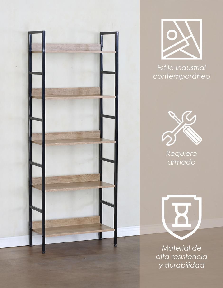 Librero armable Oslo de melamina 2