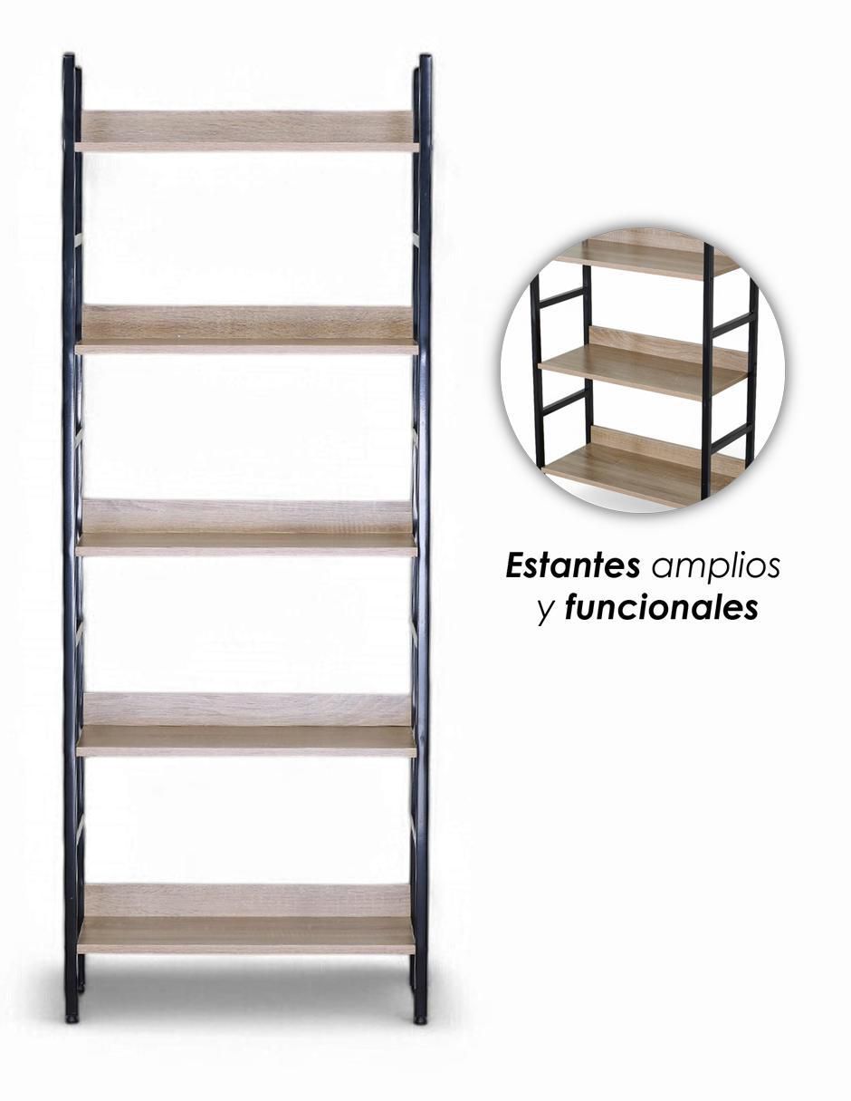 Librero armable Oslo de melamina 5