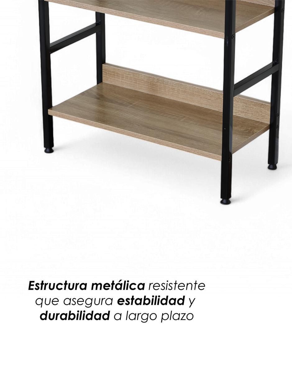 Librero armable Oslo de melamina 6