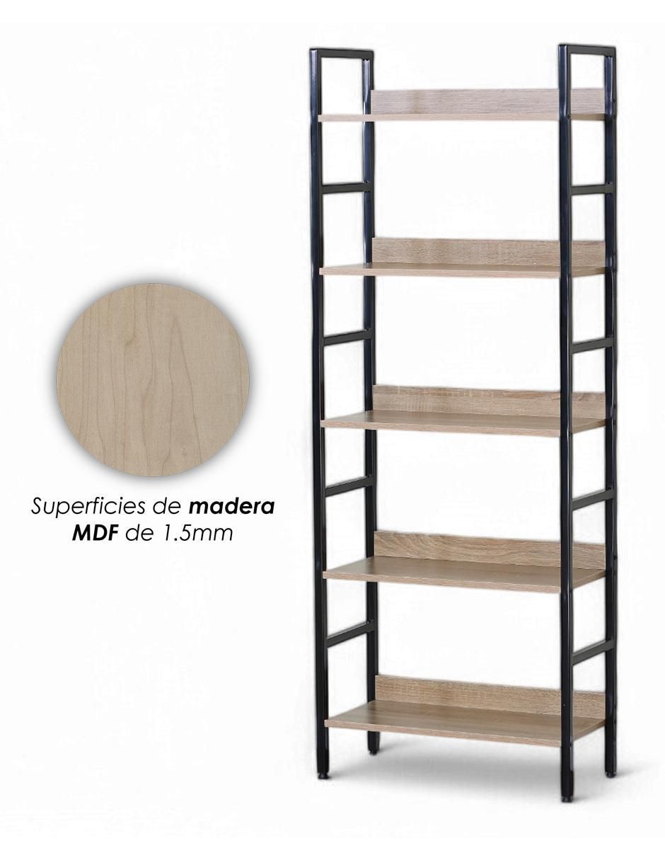 Librero armable Oslo de melamina 7
