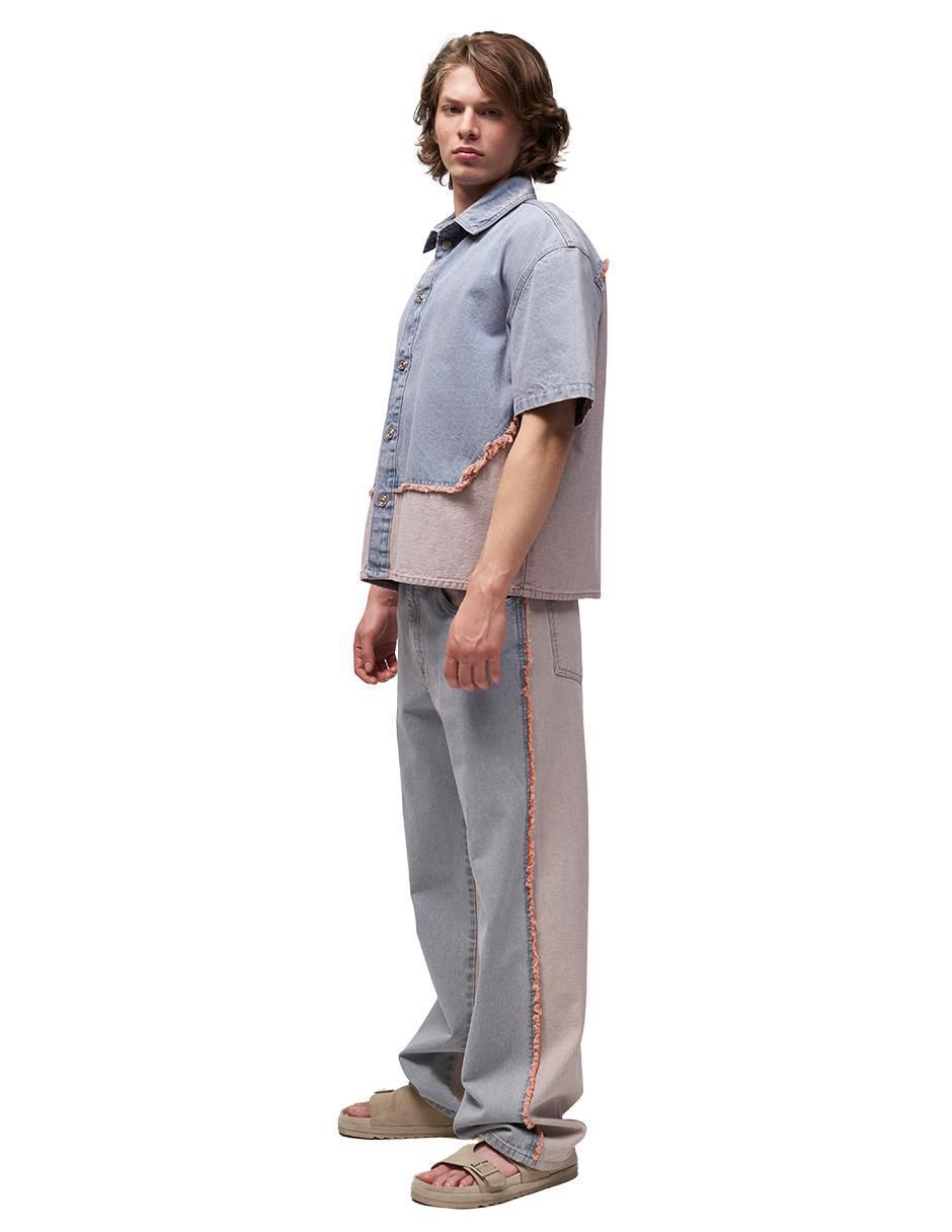Camisa casual manga corta para hombre 4