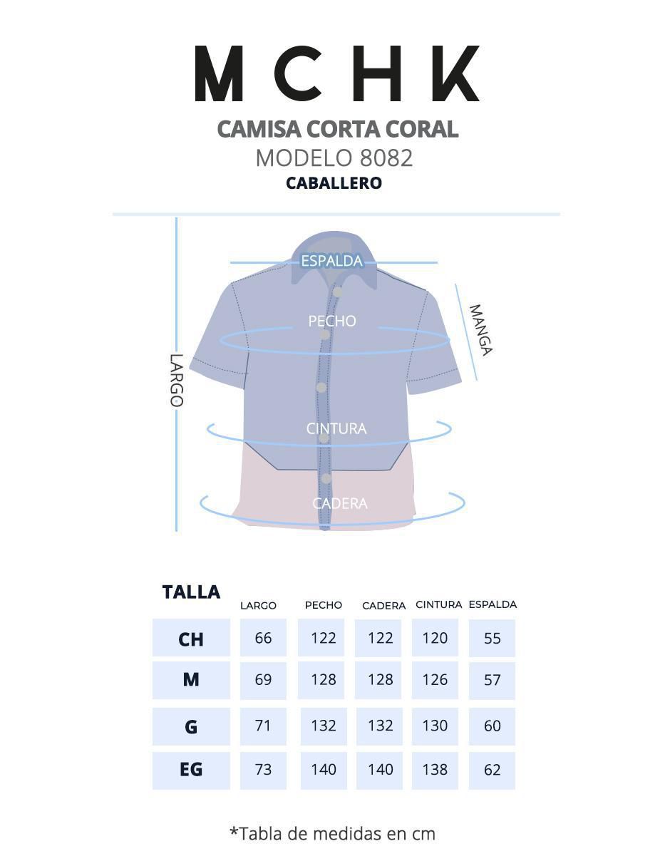 Camisa casual manga corta para hombre 6
