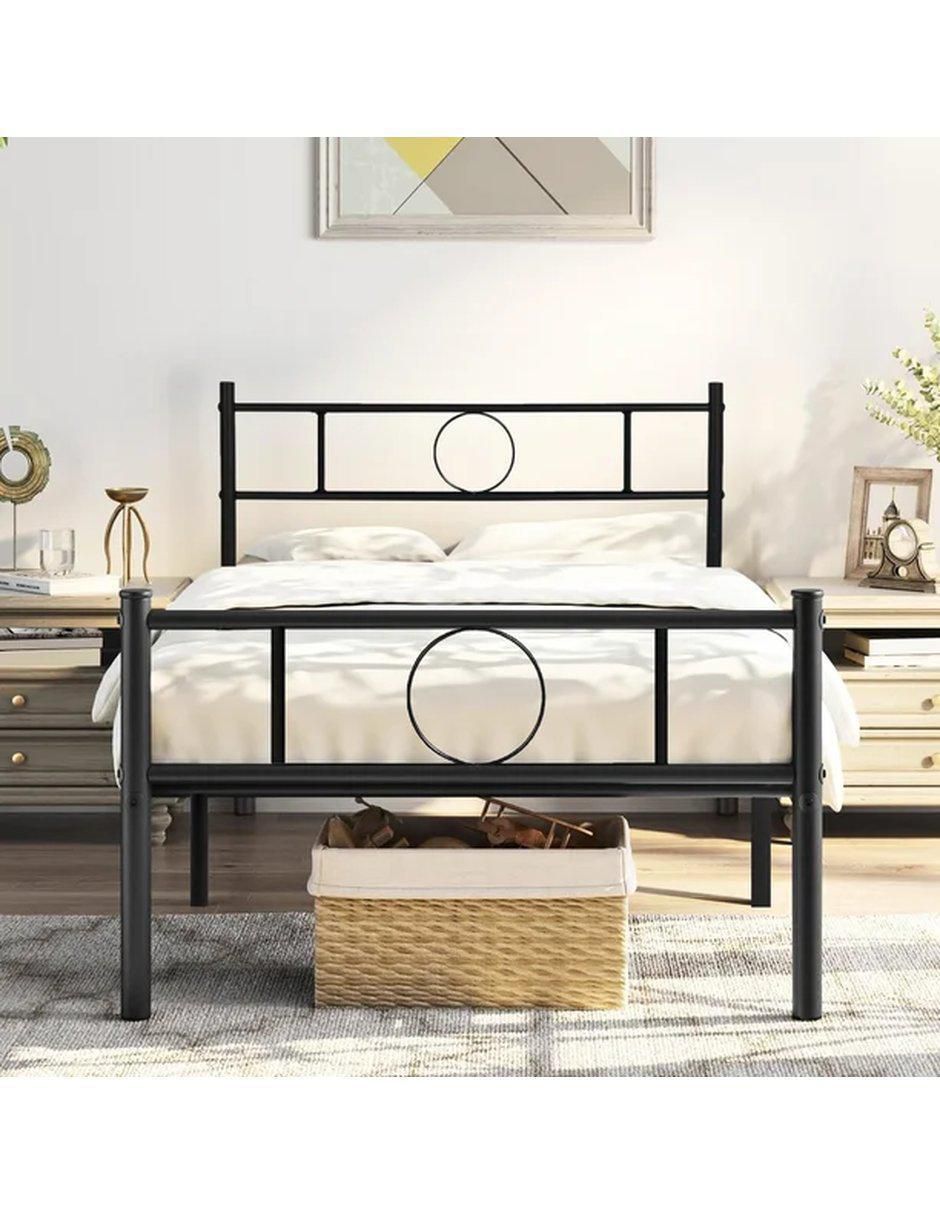 Base para cama armable de metal 6