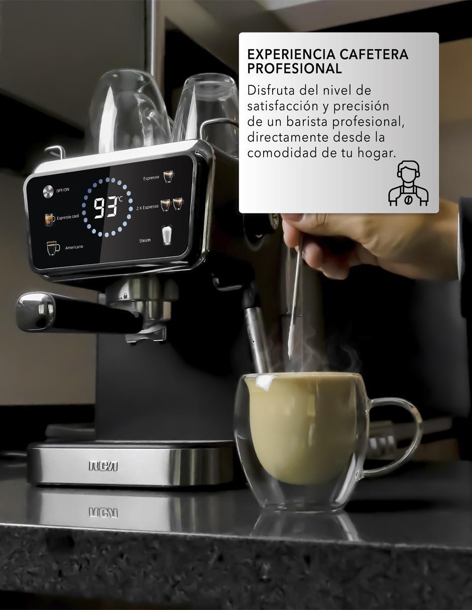 CAFETERA ELÉCTRICA RC-CA, 1.5 L, NEGRO