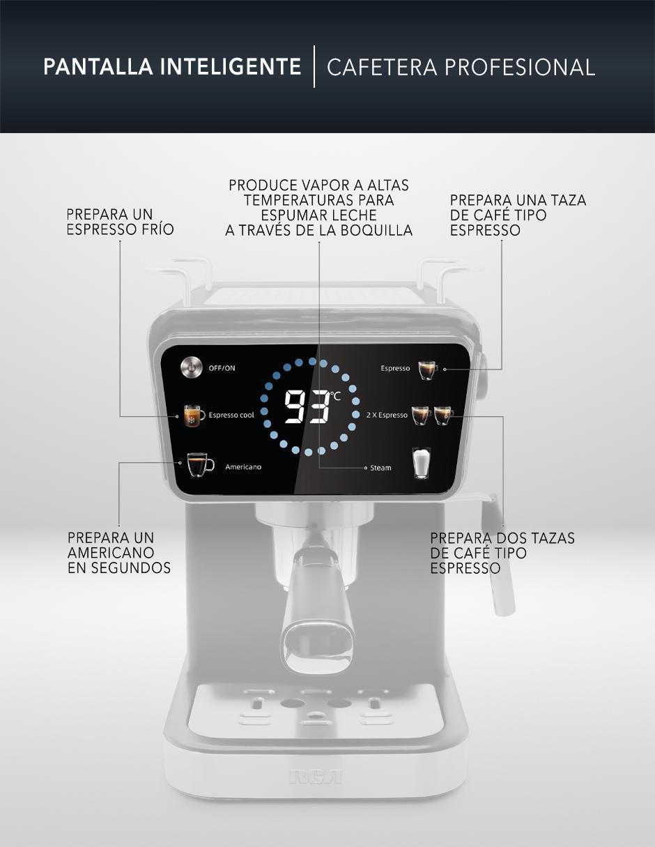 CAFETERA ELÉCTRICA RC-CA, 1.5 L, NEGRO