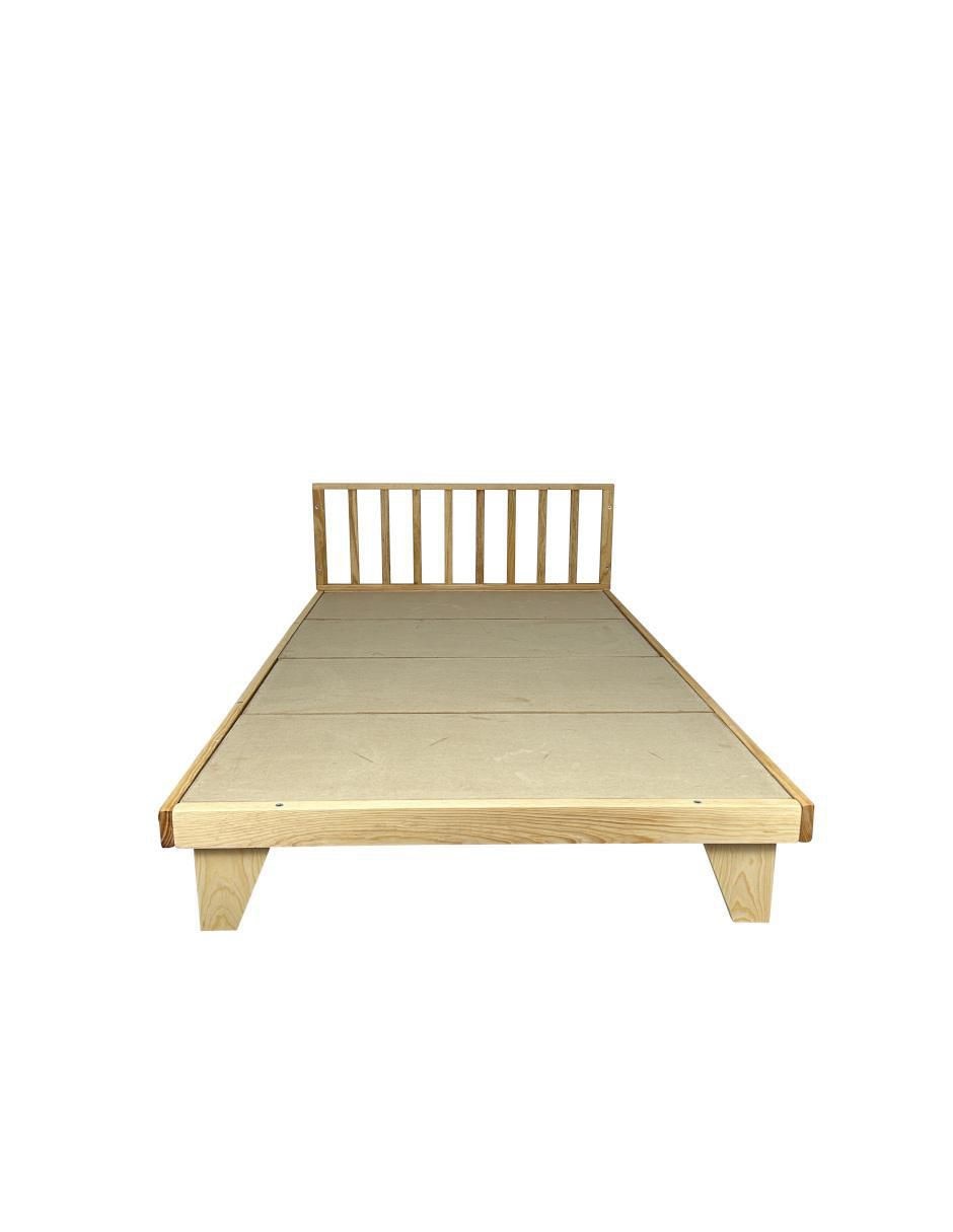 Cama baja Montessori Titi Muebles de madera pino individual