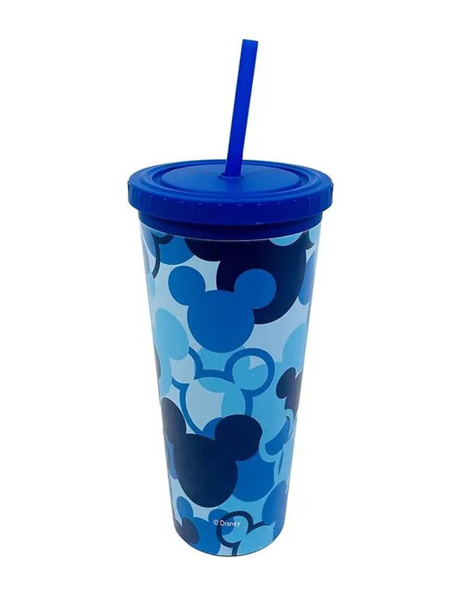 Vaso con tapa Disney 2