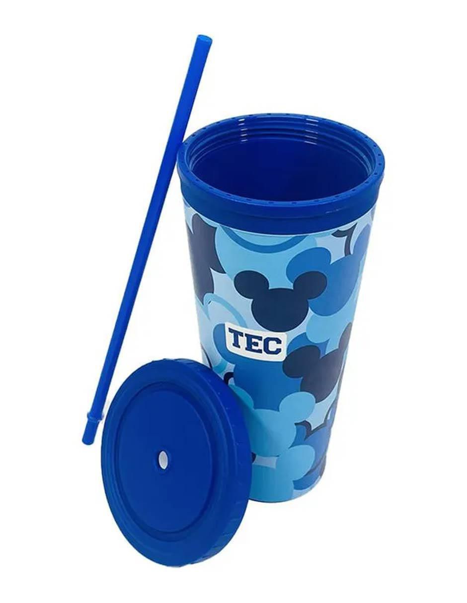 Vaso con tapa Disney 3