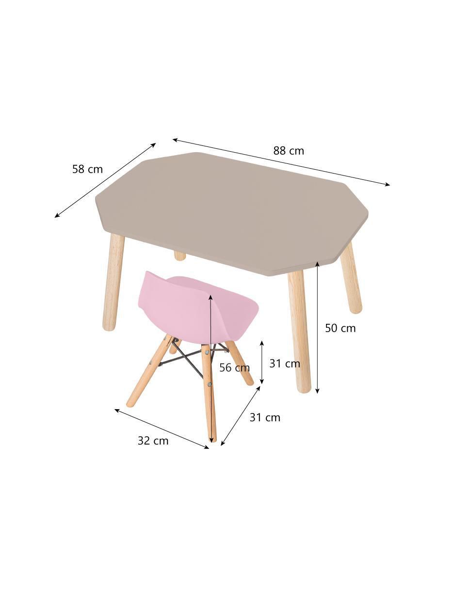 Set de mesa infantil armable 5