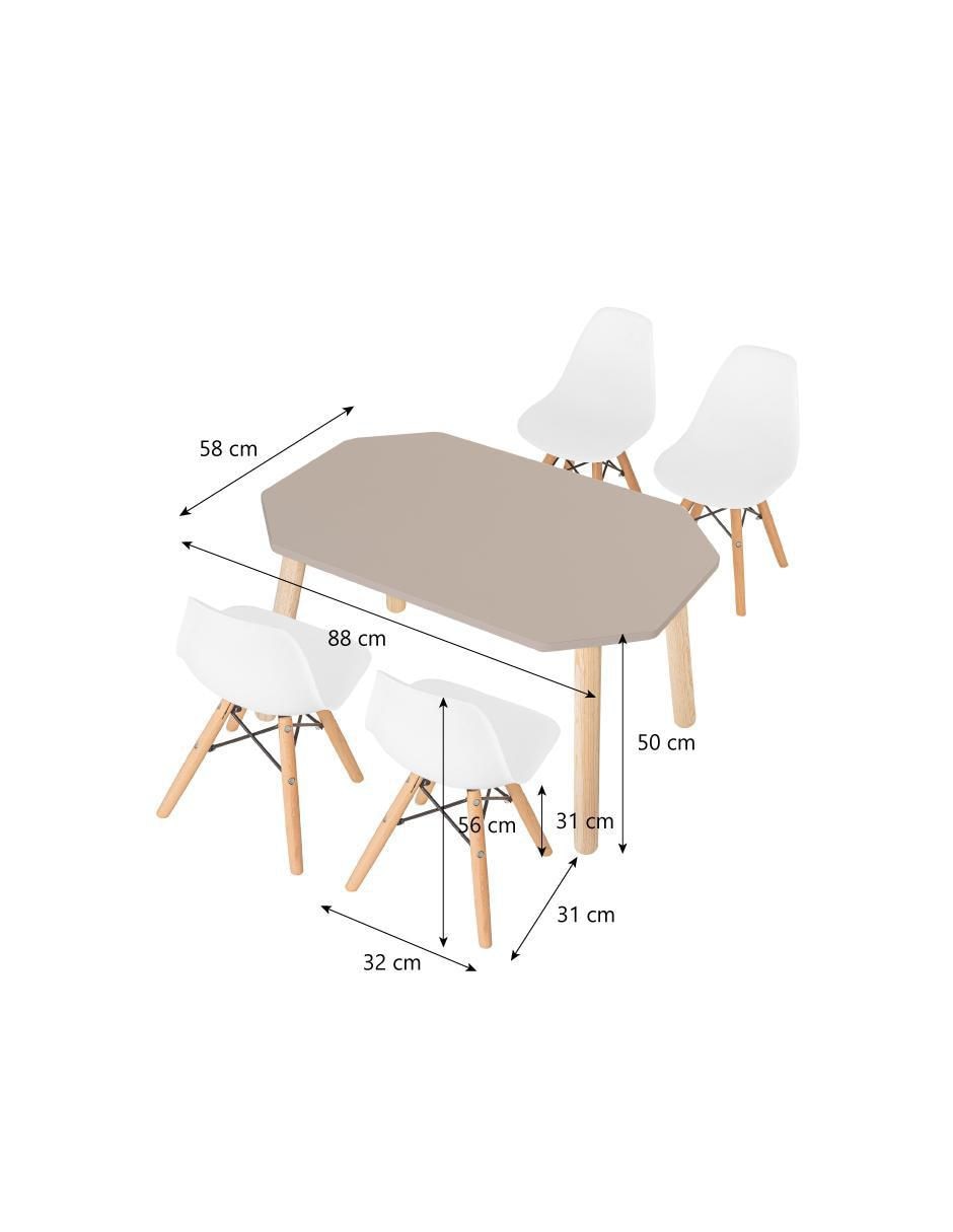 Mesa con silla armable 5