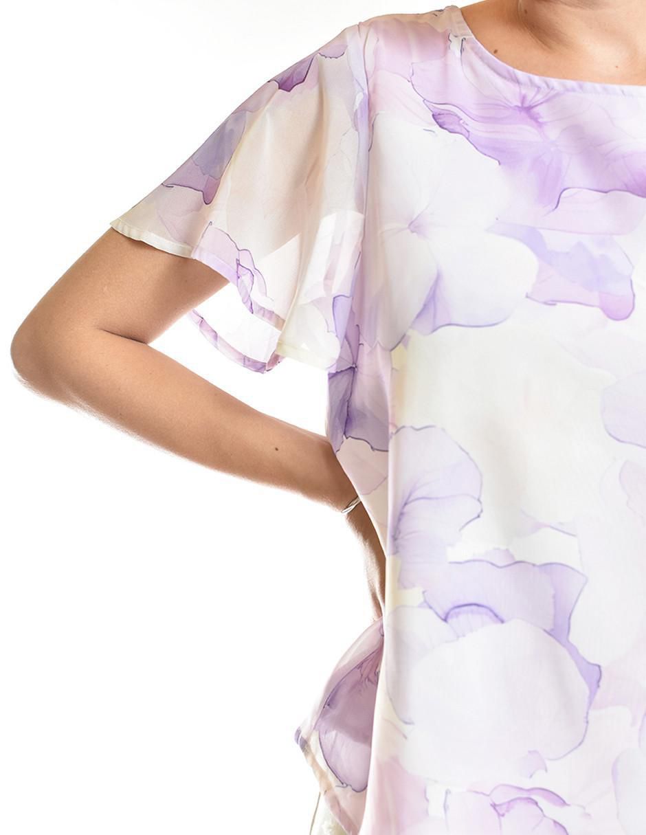 Blusa manga corta para mujer 10