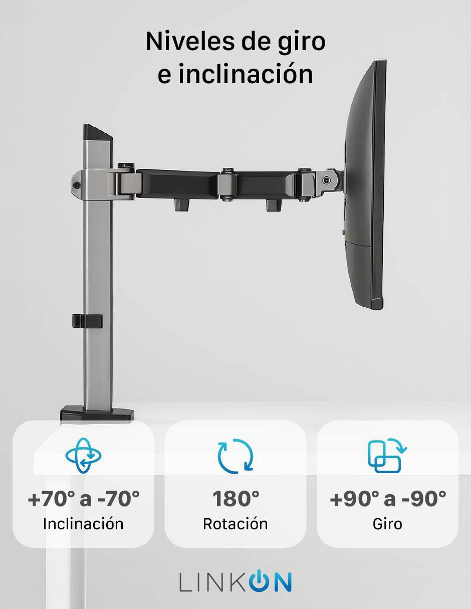 Soporte para monitor de escritorio 6