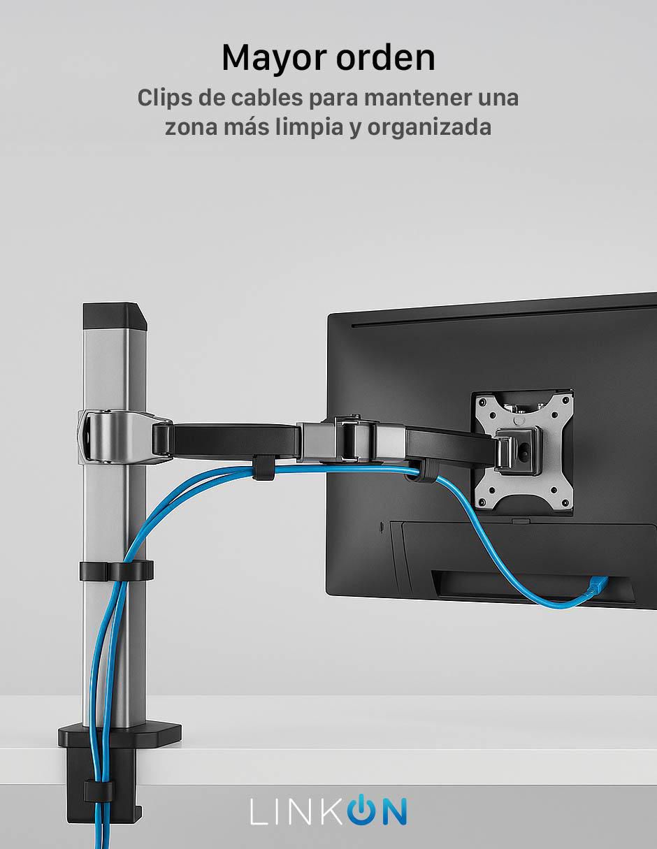 Soporte para monitor de escritorio