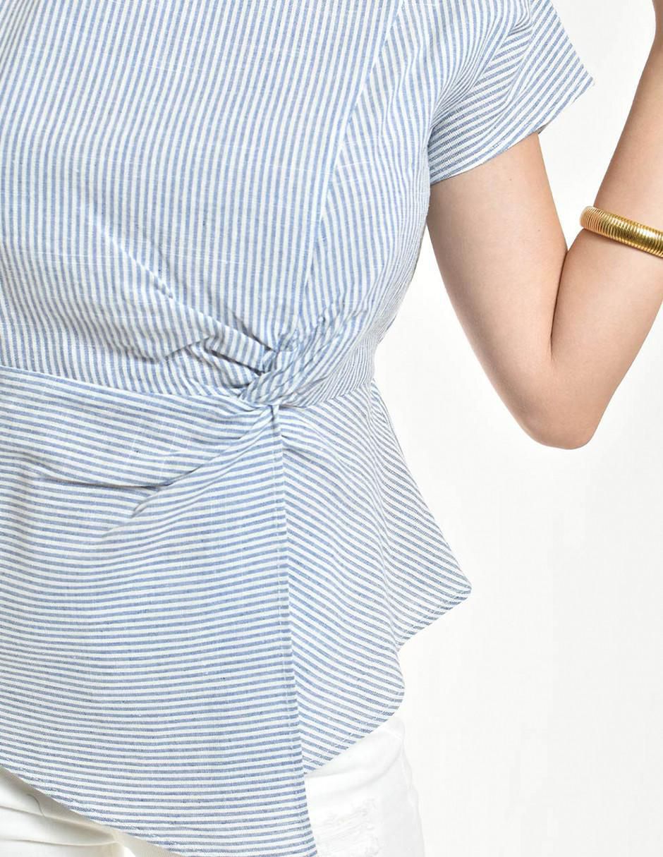 Blusa manga corta para mujer 8