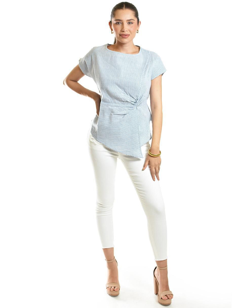 Blusa manga corta para mujer 9