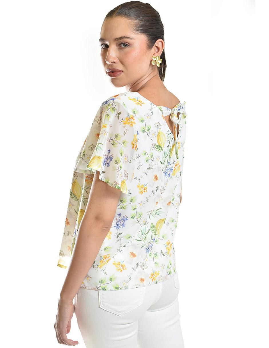 Blusa manga corta para mujer 8