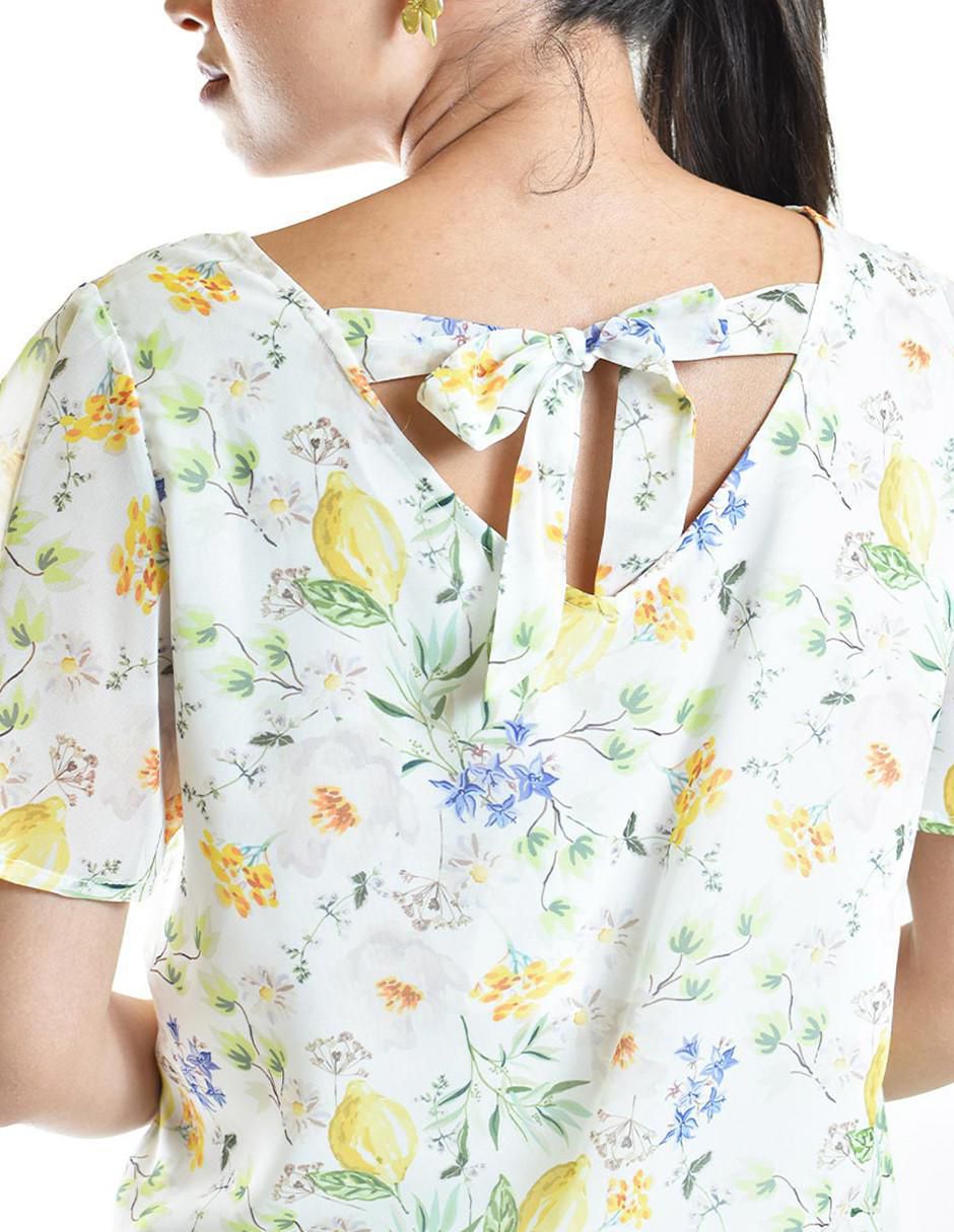 Blusa manga corta para mujer 9