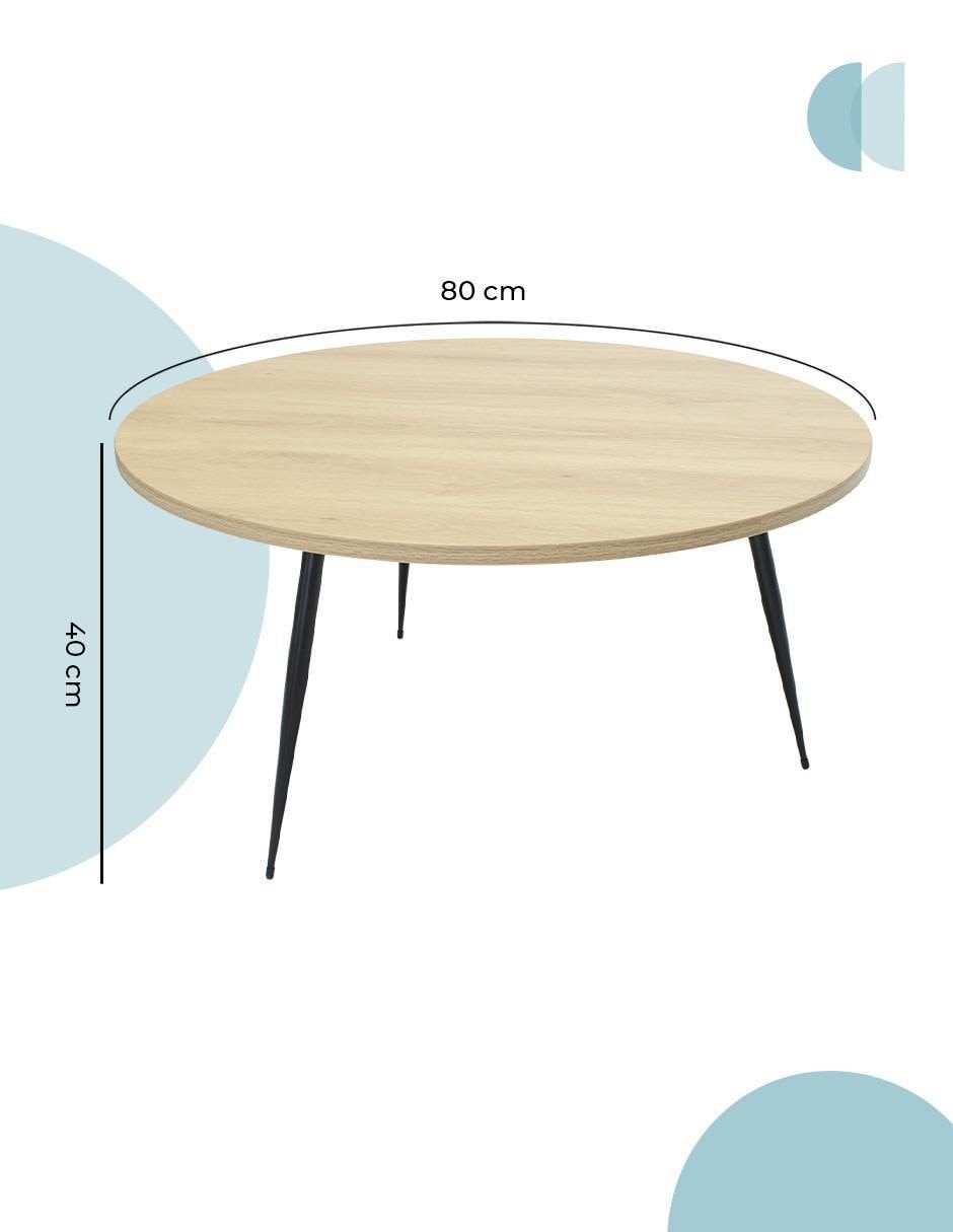 Mesa de centro armable batam 8