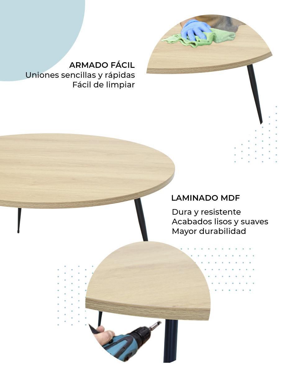 Mesa de centro armable batam 7