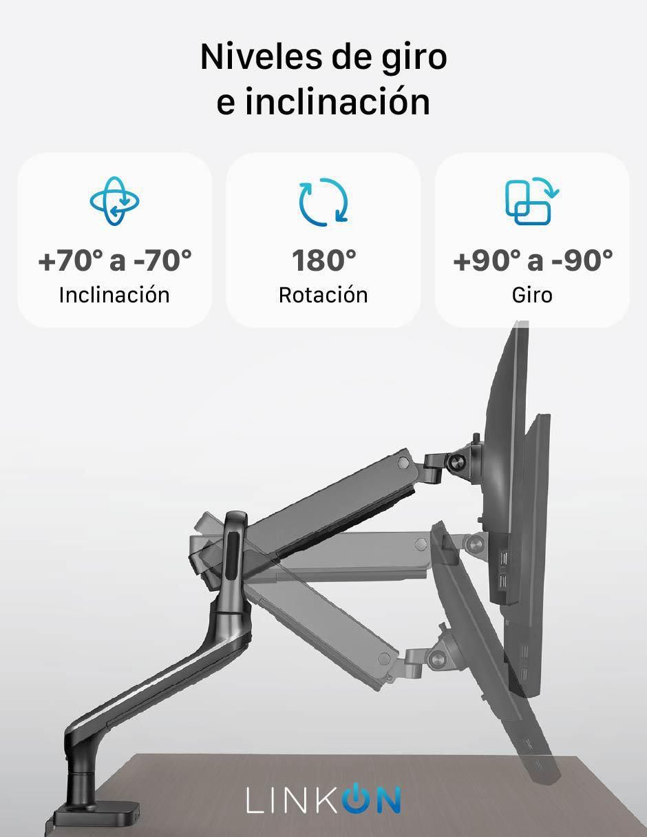 Soporte para monitor de escritorio 7