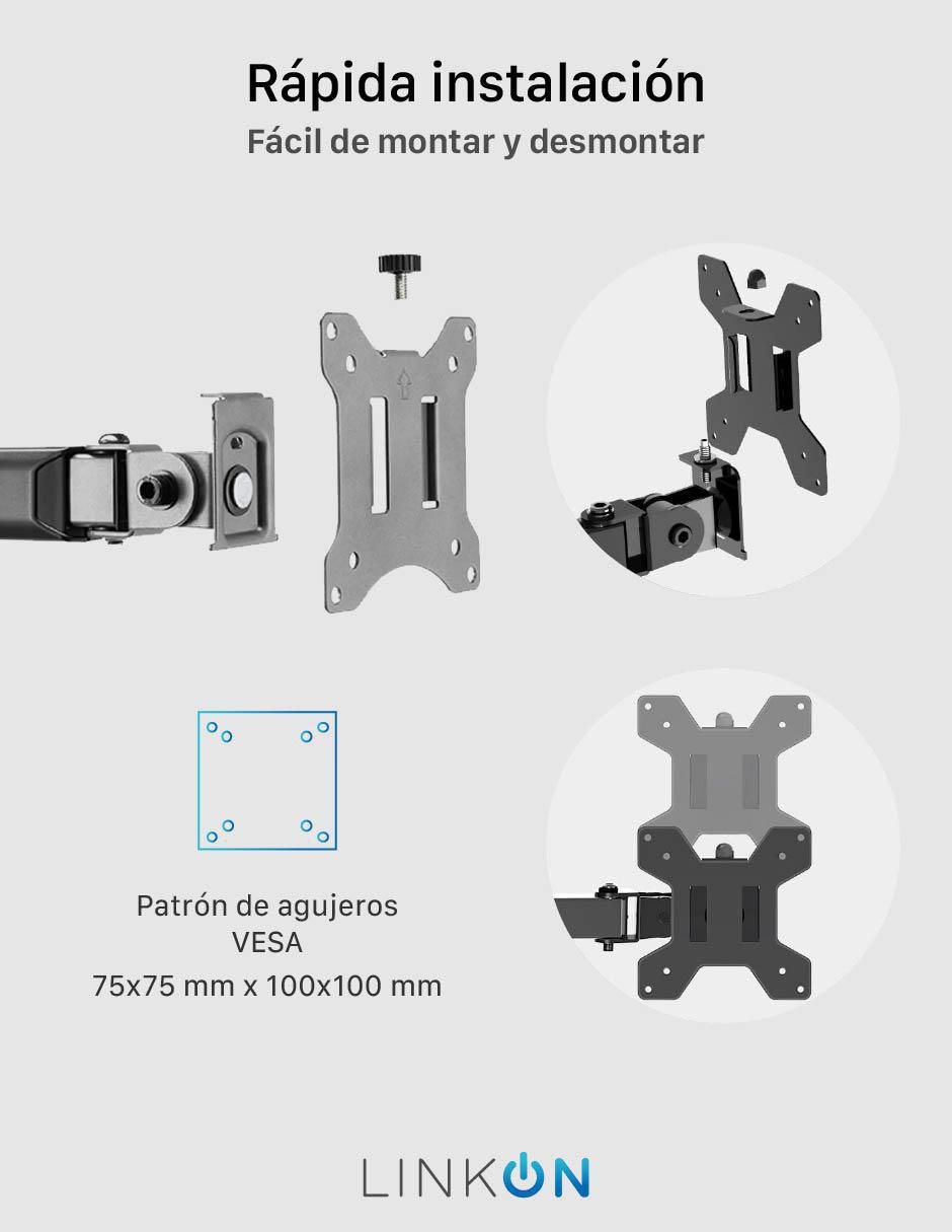 Soporte para monitor de escritorio 5