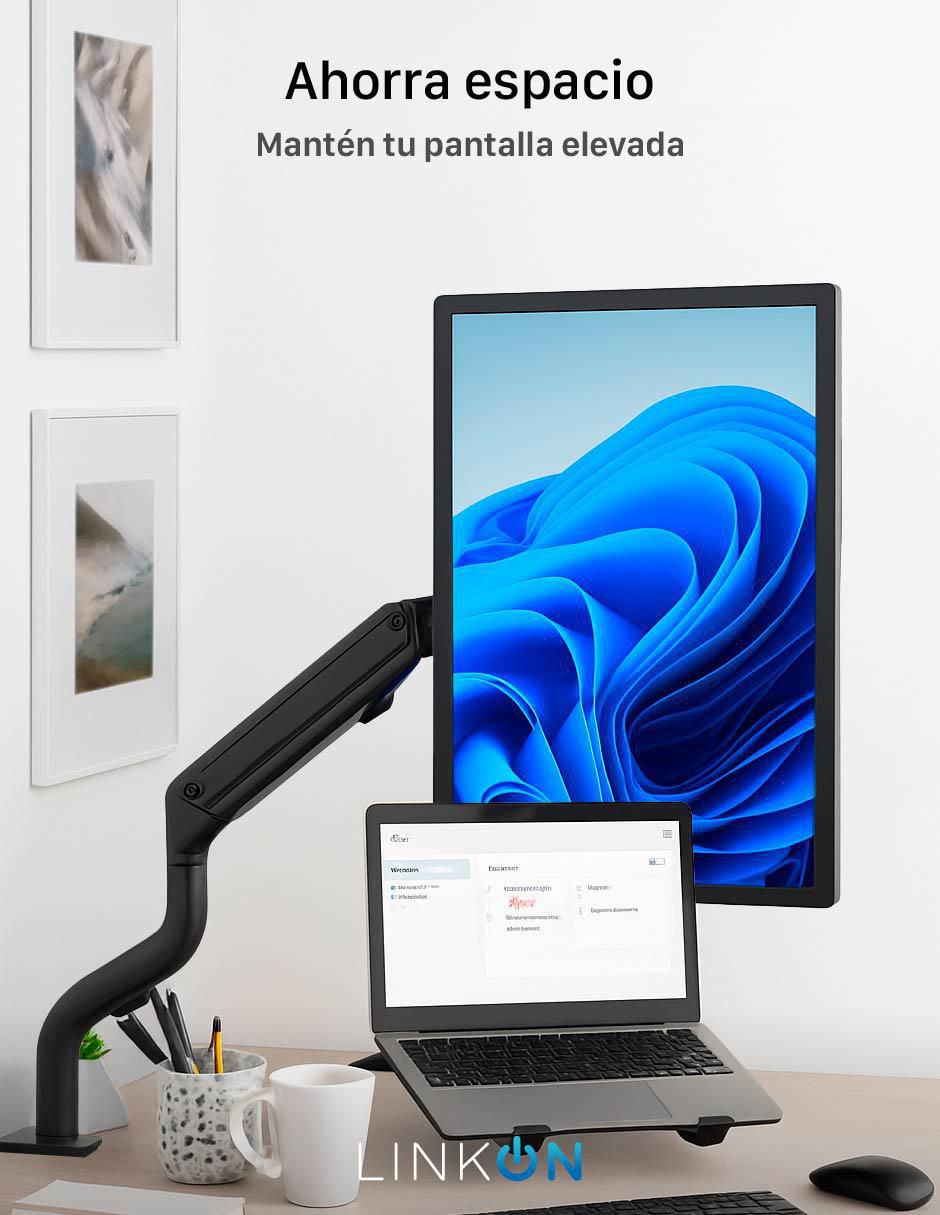 Soporte para monitor de escritorio 8