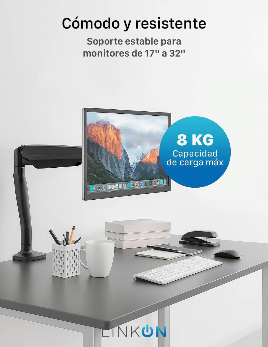 Soporte para monitor de escritorio