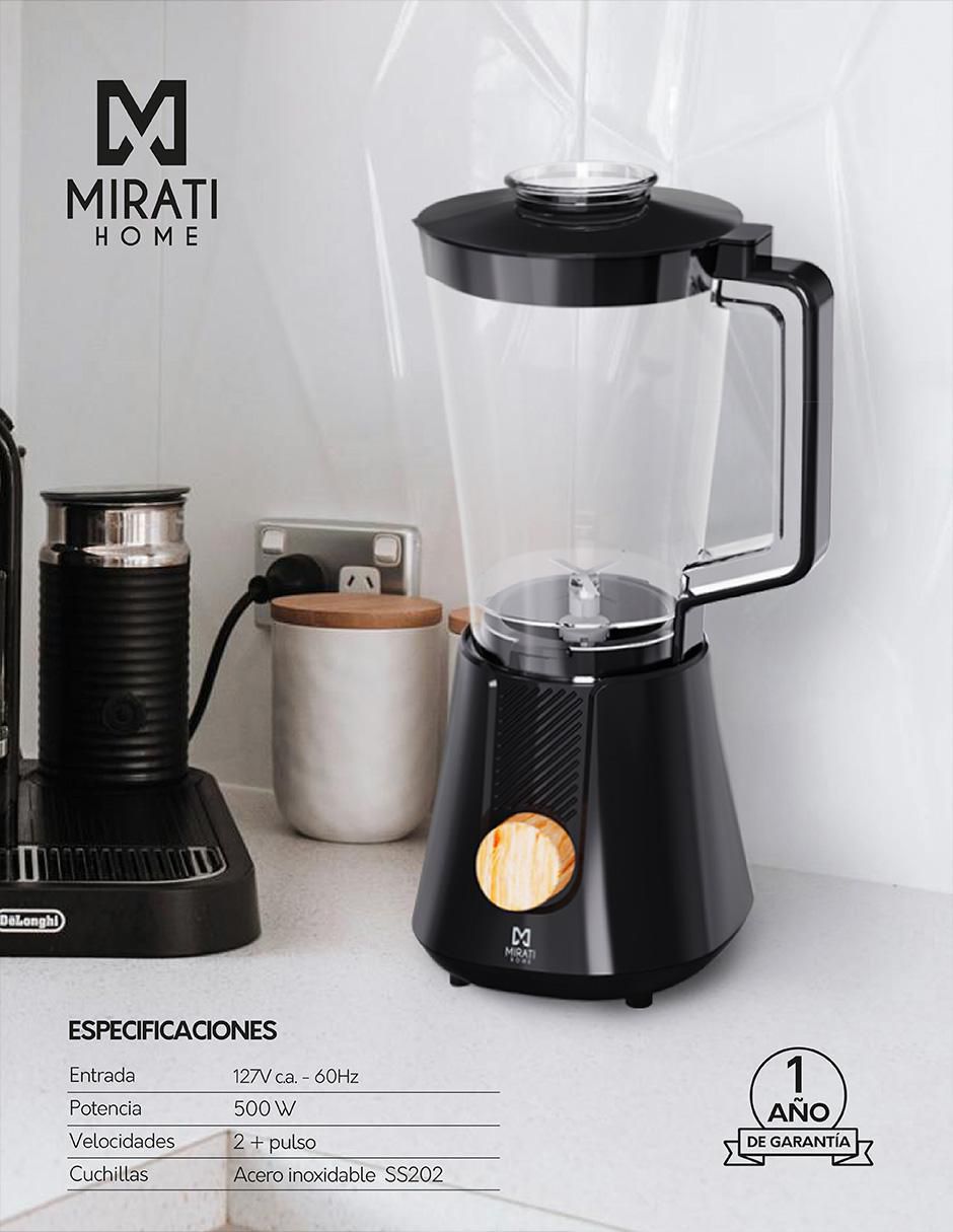 LICUADORA MBL01N MIRATI HOME, NEGRO