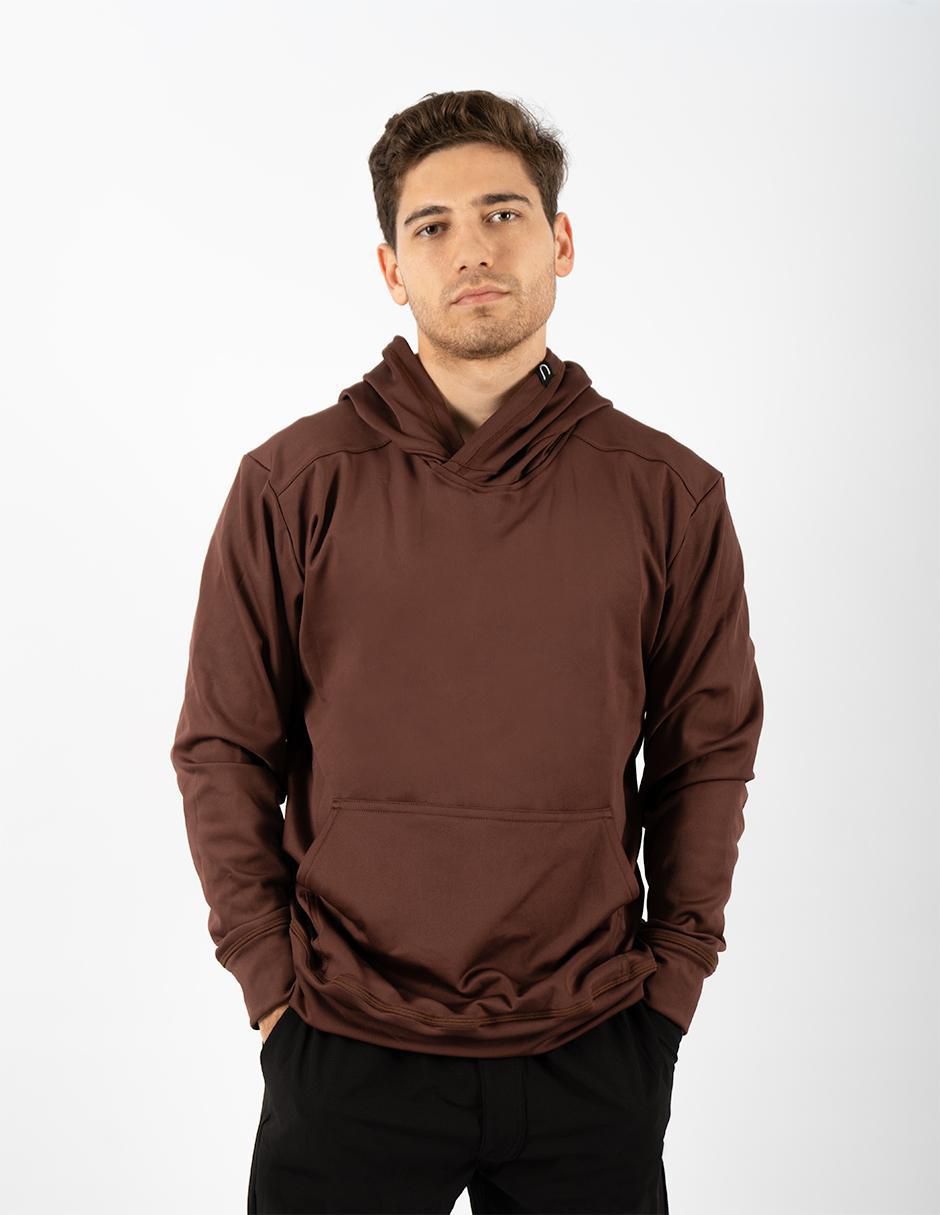 Sudadera para entrenamiento con capucha y bolsa para hombre