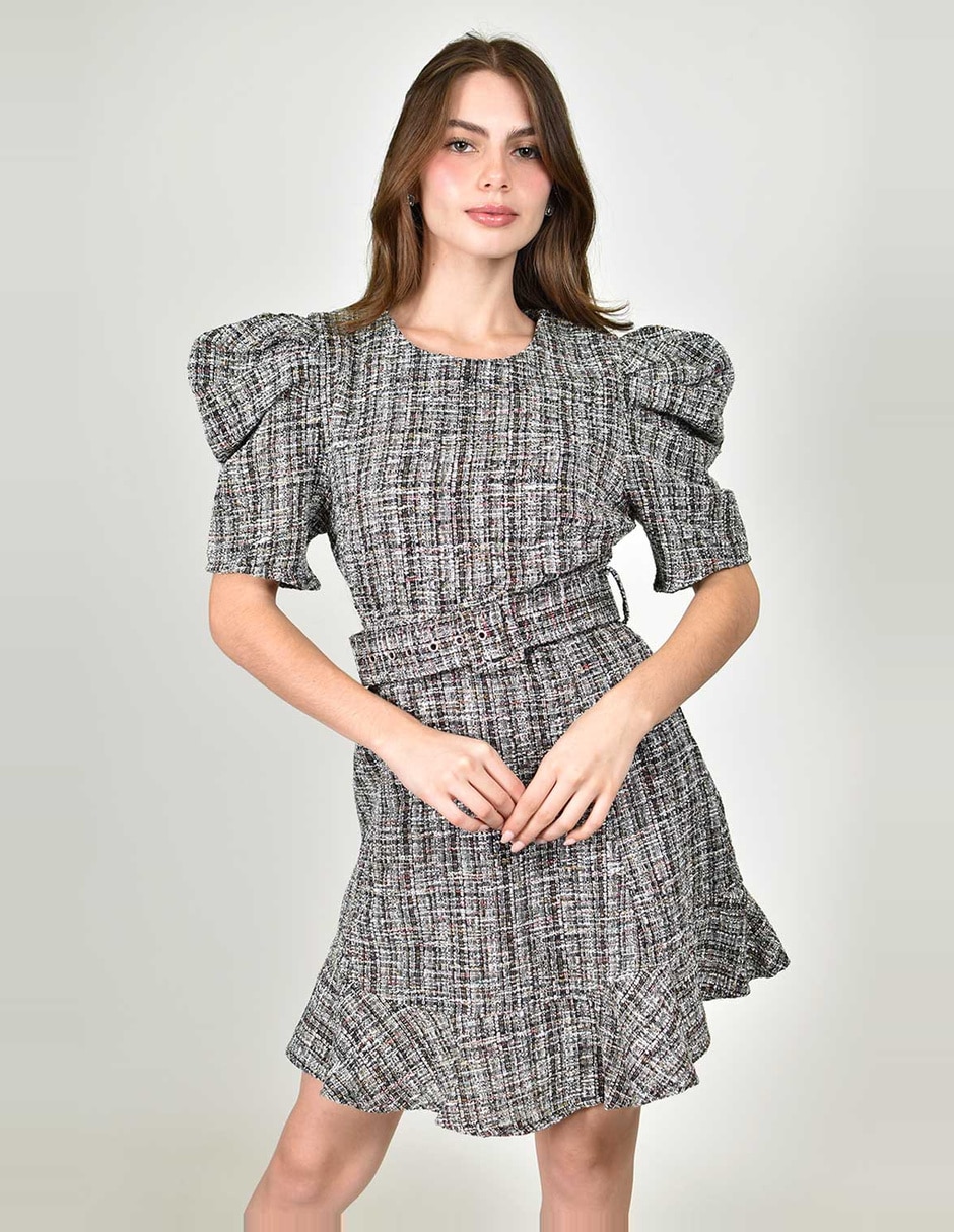 Vestido corto casual roman fashion para mujer