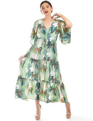 Vestido largo casual para mujer Vestido largo casual para mujer