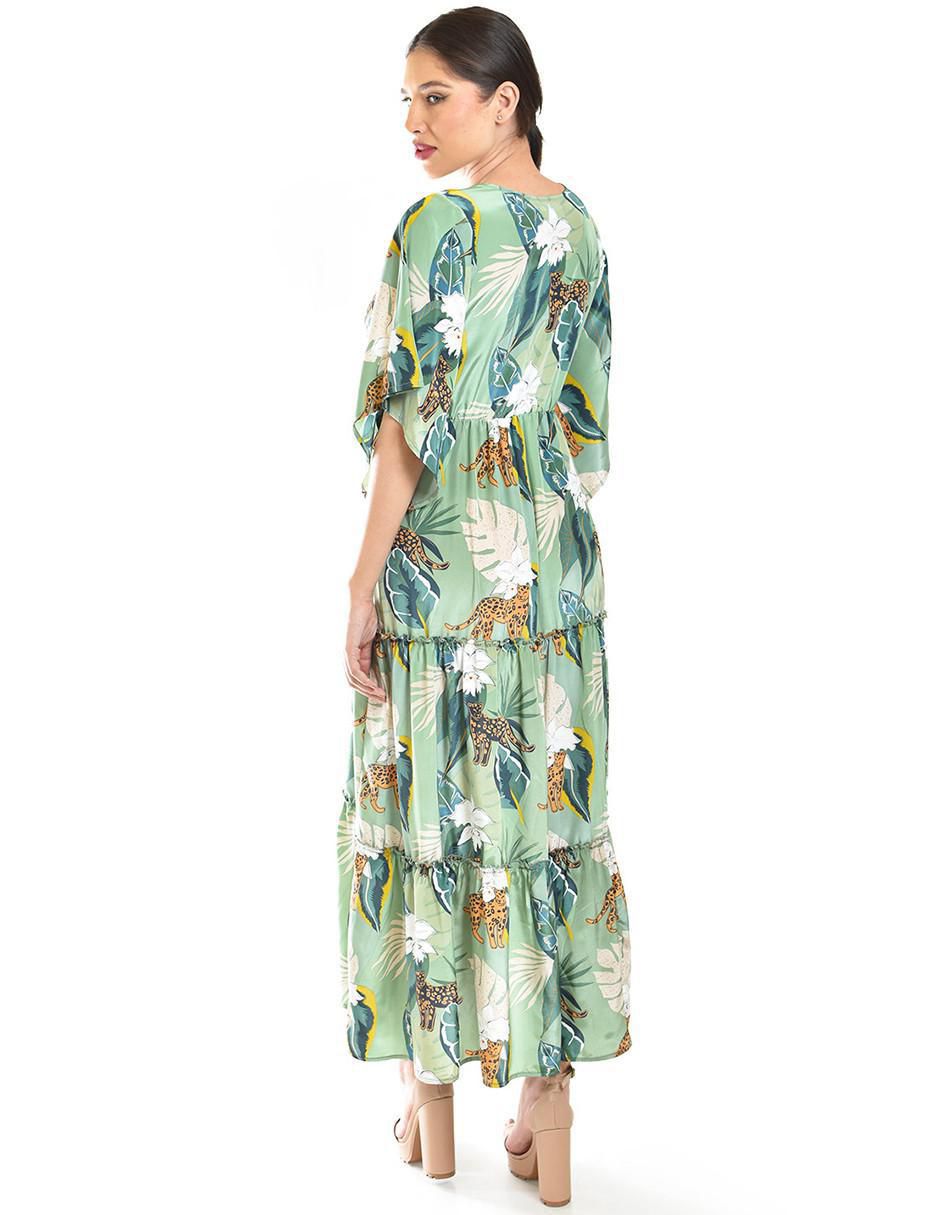 Vestido largo casual para mujer 5