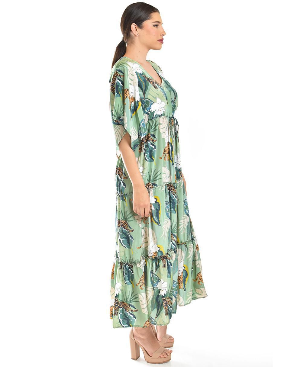 Vestido largo casual para mujer