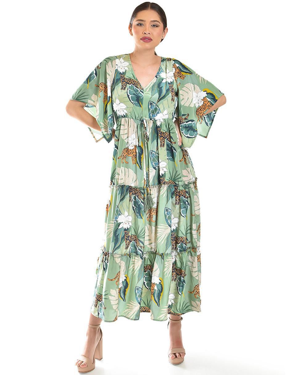 Vestido largo casual para mujer